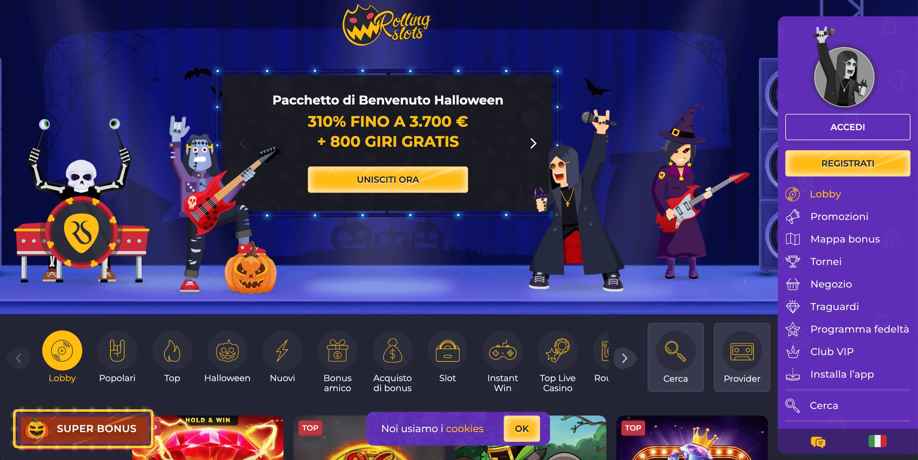Immagine di Rolling Slots